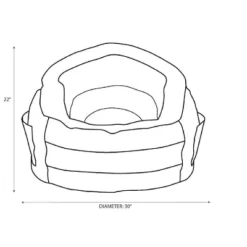 Settle In Kids’ Bean Bag Chair - Pillowfort™ -Furniture Specialty Store GUEST 0122a36e 4378 4f90 8b01 f92abecc69e0