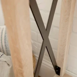 Sophie Rustic Industrial X Frame Entry Table - Saracina Home -Furniture Specialty Store GUEST 0491431f 0636 4156 87d7 eb3103418ae1