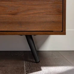 2 Door Mid-Century Modern Wood Storage TV Stand For TVs Up To 80" - Saracina Home -Furniture Specialty Store GUEST 0e4fdc3f f934 43f3 8755 649cf8a49bb2