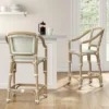 Parksley Rattan And Woven Counter Height Barstool White - Threshold™ -Furniture Specialty Store GUEST 0eebe2e2 8609 4688 a9ee c54ebc99e56e