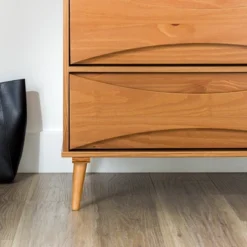Mid-Century Modern Contoured 5 Drawer Chest Of Drawers - Saracina Home 27 Mid-Century Modern Contoured 5 Drawer Chest Of Drawers - Saracina Home -Furniture Specialty Store GUEST 0f5cbf53 2e99 4bcc aaf1 b03b69ec62db