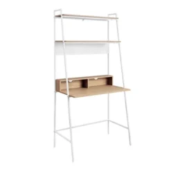 36" Writing Desk With Open Storage Ladder Bookshelf - Saracina Home -Furniture Specialty Store GUEST 108fd04d 734b 4161 811d 43686b237442