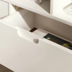 Cara Mid-Century Modern 3 Drawer Corner TV Stand For TVs Up To 58" - Saracina Home 31 Cara Mid-Century Modern 3 Drawer Corner TV Stand For TVs Up To 58" - Saracina Home -Furniture Specialty Store GUEST 16e201fb 9ccb 410b bf1e 5d35f27bed39