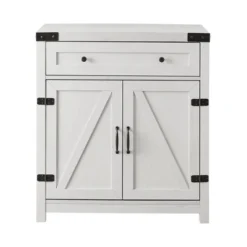 Clarabelle Rustic Farmhouse Barn Door Accent Cabinet - Saracina Home -Furniture Specialty Store GUEST 181f52d7 3c67 4ef6 8039 c755776d93dd