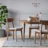 Astrid Mid-Century Round Extendable Dining Table - Threshold™ -Furniture Specialty Store GUEST 1898f461 c569 44f1 a292 7a8c93fb1ac3