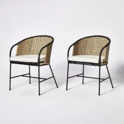 2pc Westcliff Seagrass Dining Chairs - Threshold™ Designed With Studio McGee 17 2pc Westcliff Seagrass Dining Chairs - Threshold™ Designed With Studio McGee -Furniture Specialty Store GUEST 1a2c5a36 ead8 4159 ba47 2d514011b1c4