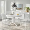 5pc Kale Pedestal Dining Set - White - Buylateral -Furniture Specialty Store GUEST 1cefbf26 2601 441e abef 52f17c41dcb1