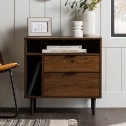 Rockwell Modern Storage Nightstand - Saracina Home -Furniture Specialty Store GUEST 1f3fc2b2 ae5c 4ffa 8299 3f45a89116eb