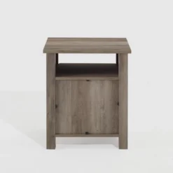 Transitional Classic Windowpane Storage Side Table - Saracina Home -Furniture Specialty Store GUEST 1f9f616c 5dfb 4a69 aed2 39c216f81c4c