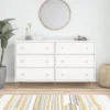 6 Drawer Finley Dresser White - Novogratz -Furniture Specialty Store GUEST 2064a0ba e4d3 43b4 bdb0 8e9190840ff8