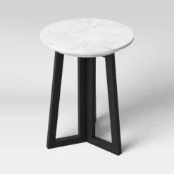 Altavista Round Marble End Table White - Threshold™ -Furniture Specialty Store GUEST 2758c8eb 8d8e 4972 8d46 eafeb11b9283