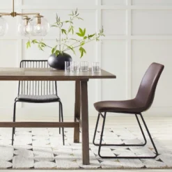 Bowden Faux Leather Dining Chairs - Threshold™ -Furniture Specialty Store GUEST 282deedc 06c1 4d46 b2fb 2fd8f54c5245