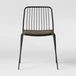 Set Of 2 Sodra Rounded Seat Wire Dining Chair Black - Threshold™ -Furniture Specialty Store GUEST 29ae1373 3383 4212 9da5 de1627d1f8d2