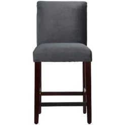 25" Velvet Parsons Counter Height Barstool Wood - Threshold™ -Furniture Specialty Store GUEST 2d3bee77 cfeb 484b bea2 2666e4f9a908