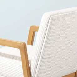 Upholstered Wood Framed Accent Arm Chair - Hearth & Hand™ With Magnolia -Furniture Specialty Store GUEST 2f0e04c0 d86f 4b12 86dd 9cbf776611b6