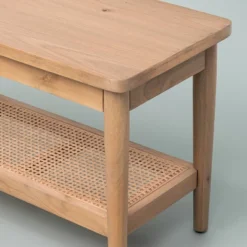 Wood & Cane Bench Natural - Hearth & Hand™ With Magnolia 9 Wood & Cane Bench Natural - Hearth & Hand™ With Magnolia -Furniture Specialty Store GUEST 3148ecc4 67d2 4687 b753 97399c771307