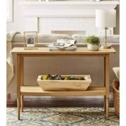 Gretna Narrow Console Table Natural - Threshold™ -Furniture Specialty Store GUEST 31fede49 ac3f 489d 875d 175e74c636e1