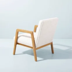 Upholstered Wood Framed Accent Arm Chair - Hearth & Hand™ With Magnolia -Furniture Specialty Store GUEST 34be7eee ab8a 4640 9963 66acba611404