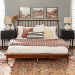 Boho Solid Wood Spindle Platform Bed - Saracina Home 29 Boho Solid Wood Spindle Platform Bed - Saracina Home -Furniture Specialty Store GUEST 34e37aae 945b 4e1c b588 d216ba7b0bcd