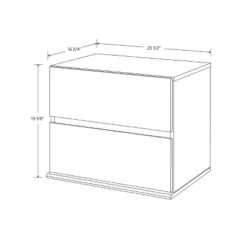 2 Drawer Modular Nightstand White - Room Essentials™ -Furniture Specialty Store GUEST 3a4737e7 4084 4aa8 9faa fdad66f90a9c