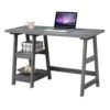 Designs2Go Trestle Desk With Shelves - Breighton Home -Furniture Specialty Store GUEST 3db7d0de 6089 463c a0e9 b72c938c3cc8