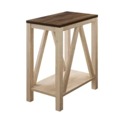 Taylen A Frame Farmhouse Open Storage Side Table - Saracina Home -Furniture Specialty Store GUEST 3df789ae 3a0b 4805 a0b3 5cbdbb3d034b