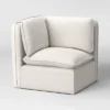 4pc Haven French Seam Modular Sectional Cream - Threshold™