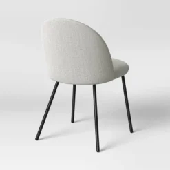 2pk Nils Metal Base Dining Chairs Gray Woven Fabric - Project 62™ 11 2pk Nils Metal Base Dining Chairs Gray Woven Fabric - Project 62™ -Furniture Specialty Store GUEST 45a6c712 82aa 4778 97a5 304fda22d057