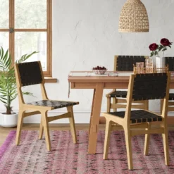 Ceylon Woven Dining Chair - Thresholdâ˘