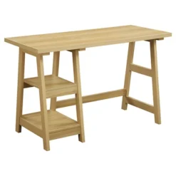Designs2Go Trestle Desk With Shelves - Breighton Home -Furniture Specialty Store GUEST 4b76c7d6 a99f 4fdf 9122 42818e9ee920