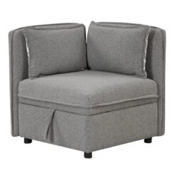 122.8" Minimalist Convertible Modular Sofa, Upholstered Sectional Sofa Couch With 5 Pillows-ModernLuxe -Furniture Specialty Store GUEST 4f5df18d 3a41 40e4 ab5d d5cf1bbfde15