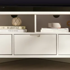 Cara Mid-Century Modern 3 Drawer Corner TV Stand For TVs Up To 58" - Saracina Home 34 Cara Mid-Century Modern 3 Drawer Corner TV Stand For TVs Up To 58" - Saracina Home -Furniture Specialty Store GUEST 4fd87e73 4820 481c 992e dd4b9bda1b48