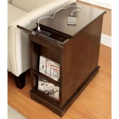 Gantzer 1 Drawer Side Table With USB Ports - HOMES: Inside + Out -Furniture Specialty Store GUEST 51628763 148c 4d30 877a 7c1dccad4ebc