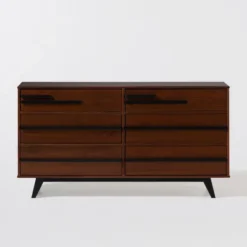 Modern 6 Drawer Double Dresser With Long Handles - Saracina Home -Furniture Specialty Store GUEST 54fc63d0 b3c2 4d3c 80a9 de6f1ed855c9