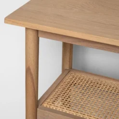 Wood & Cane Console Table - Hearth & Hand™ With Magnolia -Furniture Specialty Store GUEST 580df79e d800 4e4c b250 13352b3669ec