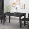 Benner Farmhouse Counter Height Wood Dining Table Black - Christopher Knight Home -Furniture Specialty Store GUEST 5a1071f2 d4ff 42ce 8321 015245903632