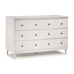 Stiva Classic Mid-Century Modern Horizontal 6 Drawer Dresser - Saracina Home -Furniture Specialty Store GUEST 5af9ebe6 d24b 4871 bcd7 6c9089ef13aa