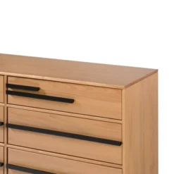 Modern 6 Drawer Double Dresser With Long Handles - Saracina Home -Furniture Specialty Store GUEST 5b1da9b1 63c9 4083 a9ab e81a2d4ecbbb
