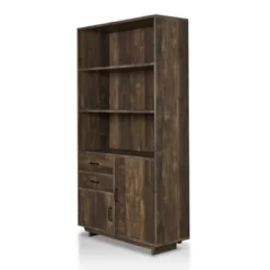 69.8" Tappan Bookcase With Cabinet Reclaimed Oak - HOMES: Inside + Out 11 69.8" Tappan Bookcase With Cabinet Reclaimed Oak - HOMES: Inside + Out -Furniture Specialty Store GUEST 6126529a 5085 49be aa77 9ed263a2e1ad