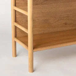 72" Holladay Curved Wooden Bookcase - Threshold™ Designed With Studio McGee -Furniture Specialty Store GUEST 68f47188 5121 4717 ac39 f4ceeabd4e01