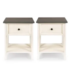 Set Of 2 Farmhouse Single Drawer V Frame Nightstands - Saracina Home 26 Set Of 2 Farmhouse Single Drawer V Frame Nightstands - Saracina Home -Furniture Specialty Store GUEST 69c1cb7f c5f8 45c8 a09a c17d10dc02f9