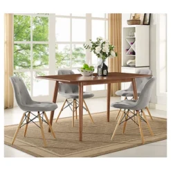 60" Mid-Century Rectangle Dining Table - Saracina Home -Furniture Specialty Store GUEST 6a2c23b7 f0b8 40ef 8c8f e2fb1eb80d96