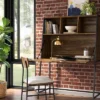 Loring Wood Secretary Desk With Hutch And Charging Station Walnut - Threshold™ -Furniture Specialty Store GUEST 6cbe3a76 a31f 4dd9 8ac6 f222aabab442
