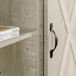 Modern Transitional Sliding Barndoor TV Stand For TVs Up To 65"- Saracina Home -Furniture Specialty Store GUEST 6e1d86f6 1e6a 403b b9e9 96044ec1c8a4