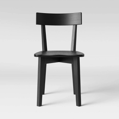 Set Of 2 Bombelli Modern Dining Chair Black - Threshold™ 4 Set Of 2 Bombelli Modern Dining Chair Black - Threshold™ - Image 2
