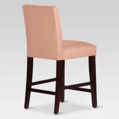 25" Velvet Parsons Counter Height Barstool Wood - Threshold™ -Furniture Specialty Store GUEST 73d6775c 2065 441e 8c07 519e9bd63b1c