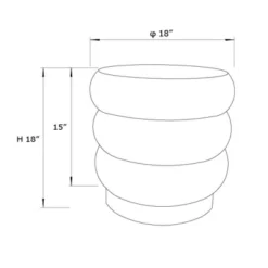 Clarkdale Channel Tufted Ottoman With Wood Base - Threshold™ Designed With Studio McGee -Furniture Specialty Store GUEST 7621a4fb 13fc 40b5 8a63 c059333f64cb