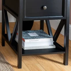 Set Of 2 Farmhouse Single Drawer V Frame Nightstands - Saracina Home 22 Set Of 2 Farmhouse Single Drawer V Frame Nightstands - Saracina Home -Furniture Specialty Store GUEST 7687c127 6673 4260 bfa9 5a4f32541fed