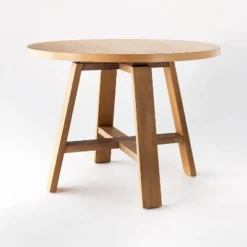 42" Linden Round Wood Dining Table - Threshold™ Designed With Studio McGee -Furniture Specialty Store GUEST 76f39d84 a190 4b52 8dd9 493baf78d72a