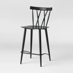 Set Of 2 Becket Metal X Back Counter Height Barstool Black - Threshold™ -Furniture Specialty Store GUEST 7ab60607 4e5e 4b03 a2af 7cf9061779fb